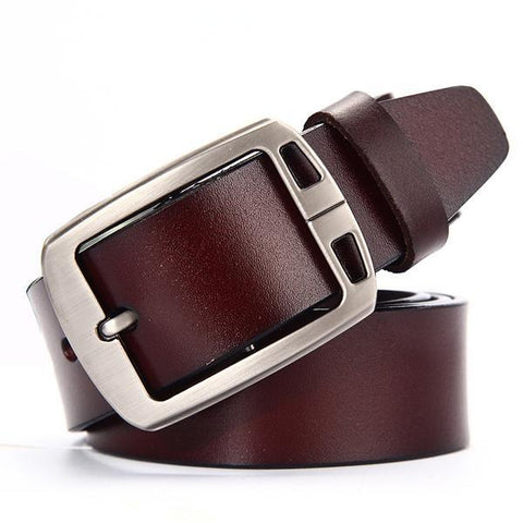 Men's Genuine Leather Luxury Belt - Classic Elegance