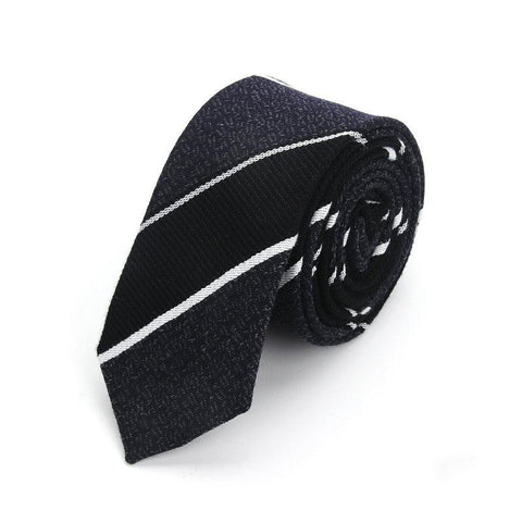 Heritage Cotton Tie – Classic Stripes with Modern Elegance