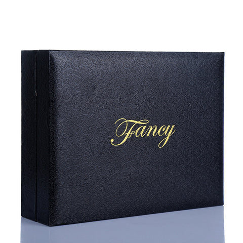 Prestige Men’s Leather Gift Set – Quartz Chronograph