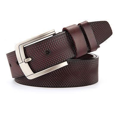 Men's Genuine Leather Luxury Belt - Classic Elegance
