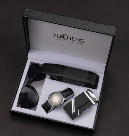 YuCheng Executive Gift Set – Watch, Sunglasses & Belt