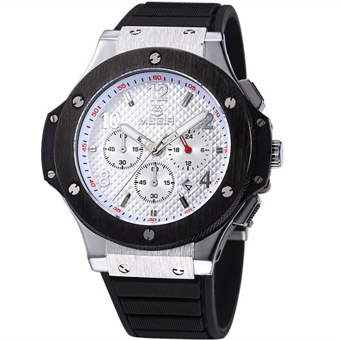 MEGIR Prestige Chronograph – Luxury Men's Sport Watch with Bold Design & Precision Quartz Movement