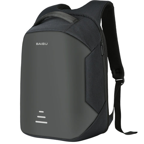 15.6" Anti-Theft Laptop Backpack with USB Charging | Waterproof Oxford