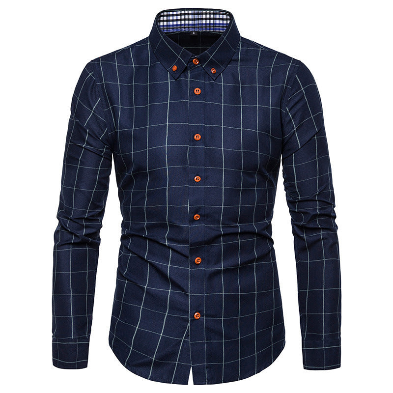 Executive Checkered Cotton Shirt