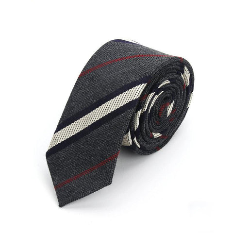 Heritage Cotton Tie – Classic Stripes with Modern Elegance