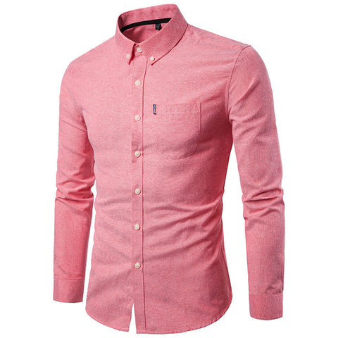 Korean Slim Fit Dress Shirt
