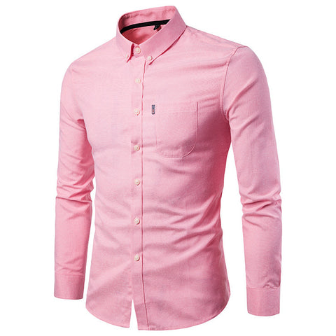 Korean Slim Fit Dress Shirt