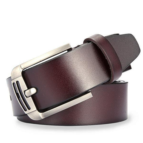 Men's Genuine Leather Luxury Belt - Classic Elegance