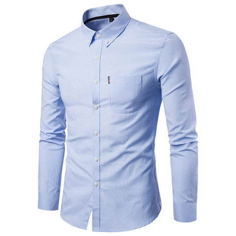 Korean Slim Fit Dress Shirt
