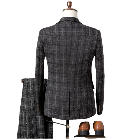 Timeless Elegance 3-Piece Suit Set Crafted