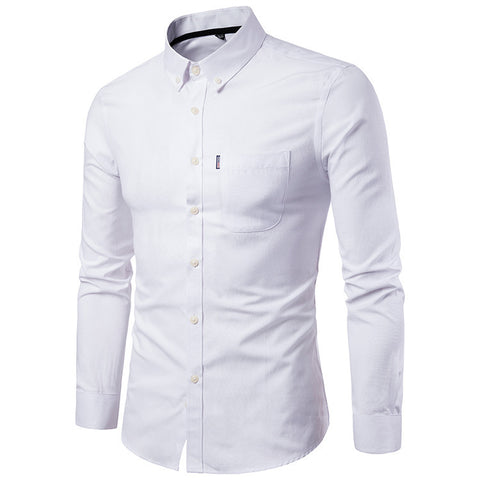 Korean Slim Fit Dress Shirt