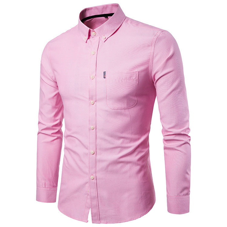 Korean Slim Fit Dress Shirt